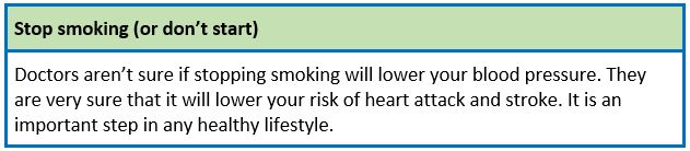 Lifestyle Quit Smoking